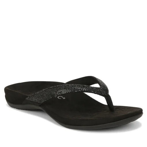 Dillon Shine Toe Post Sandal