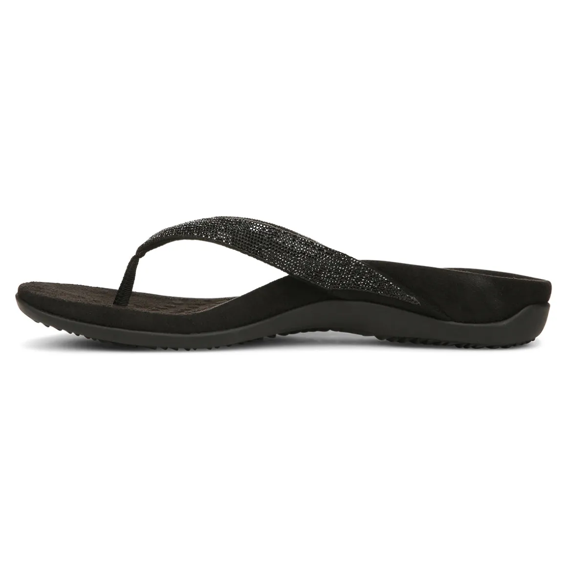 Dillon Shine Toe Post Sandal (Wide)