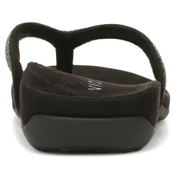 Dillon Shine Toe Post Sandal (Wide)