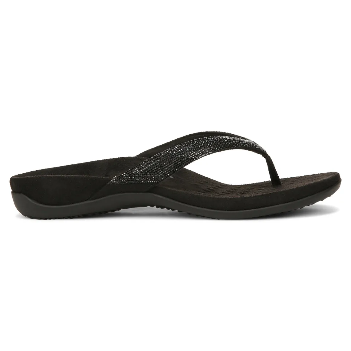 Dillon Shine Toe Post Sandal (Wide)